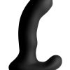 Alpha-Pro P-MASSAGE Prostate Stimulator with Stroking Bead - Black - Image 4