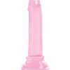 The 9`s - Diclets Jelly Dildo 7in - Pink