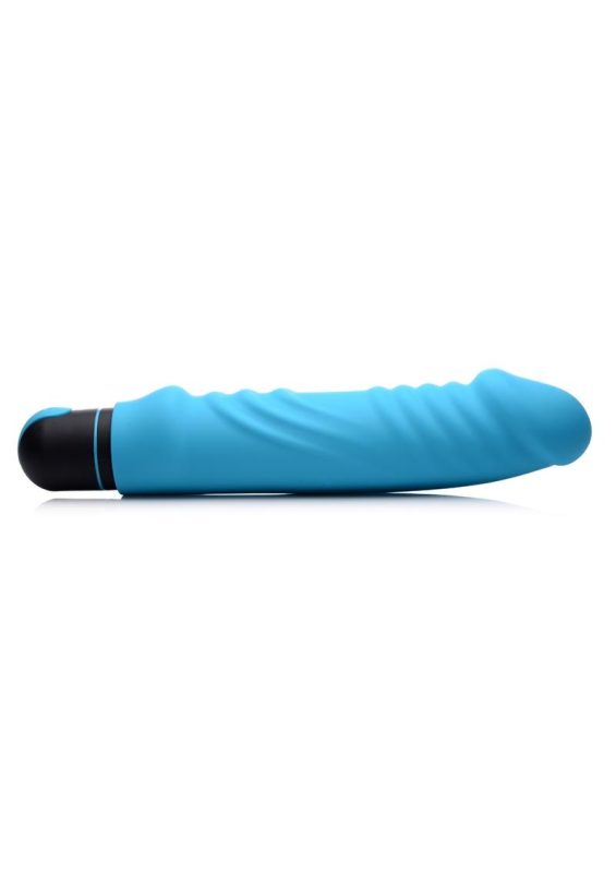 Bang! XL Bullet and Ribbed Silicone Sleeve Set - Blue