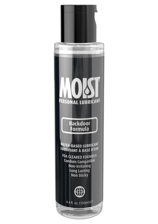 Moist Backdoor Formula Personal Lubricant 4.4oz