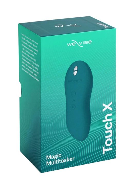 We-Vibe Touch X Rechargeable Silicone Clitoral Mini Vibrator - Green Velvet - Image 2