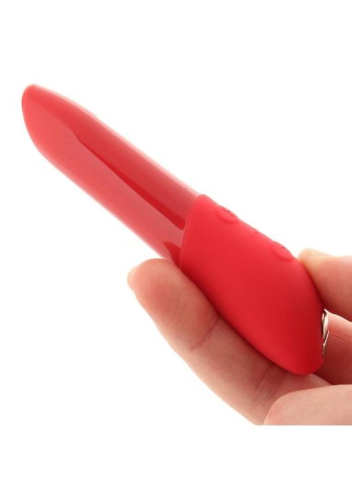 We-Vibe Tango X Rechargeable Clitoral Mini Bullet Vibrator - Cherry Red - Image 4