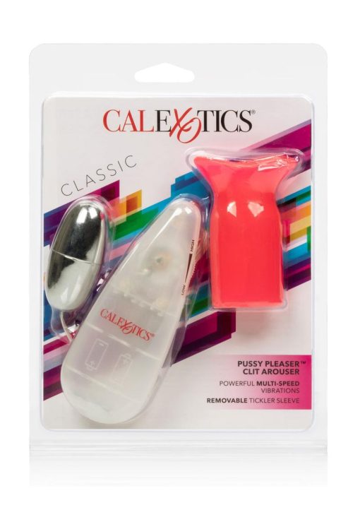 PUSSY PLEASER CLIT AROUSER WITH REMOVABLE BULLET PINK - Image 2