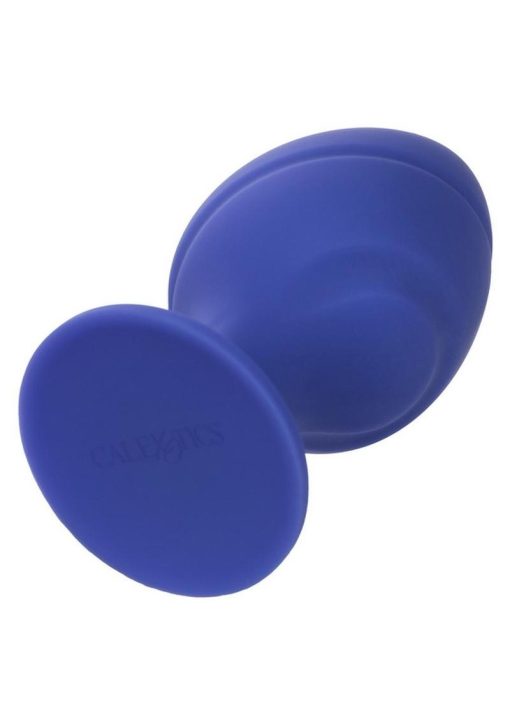 Cheeky Silicone Textured Anal Plugs Large/Small (Set of 2) - Purple