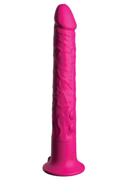 Classix Wall Banger 2.0 Silicone Vibrating Dildo 7.7in - Pink - Image 3