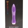 Nu Sensuelle 60SX AMP Silicone Rechargeable Bullet - Purple/Rose Gold - Image 2