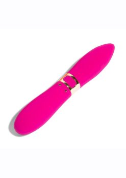 Nu Sensuelle Deux Silicone Rechargeable Bullet - Magenta/Rose Gold