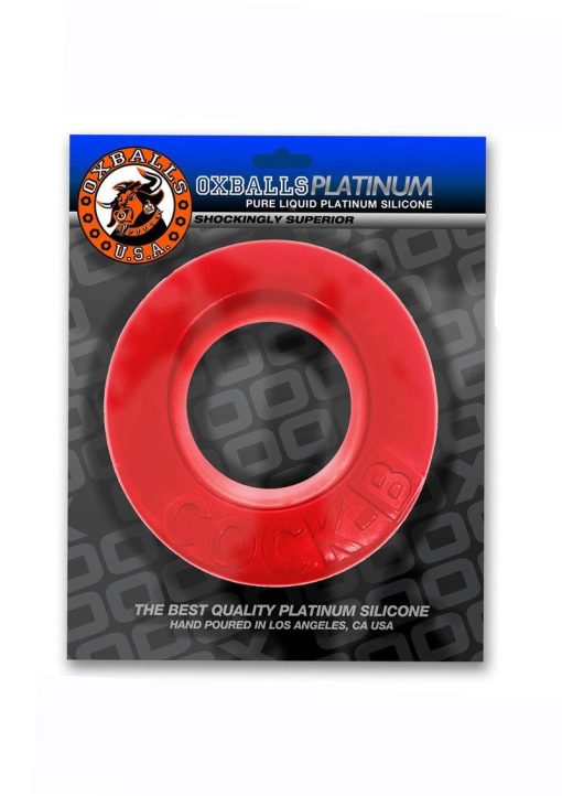 Cock B Bulge Silicone Cock Ring - Red - Image 2