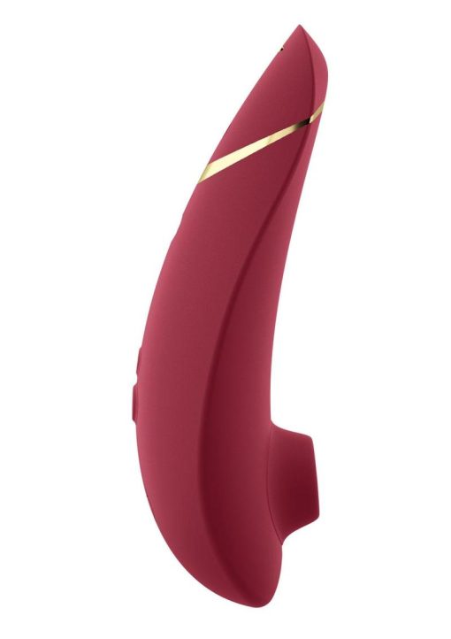 Womanizer Premium 2 Rechargeable Silicone Clitoral Stimulator - Bordeaux - Image 3
