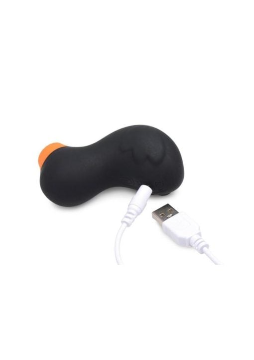 Inmi Shegasm Sucky Ducky Silicone Rechargeable Clitoral Stimulator - Black - Image 3