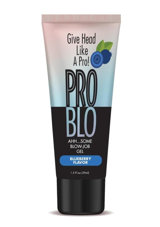 ProBlo Oral Pleasure Flavored Gel 1.5oz - Blueberry