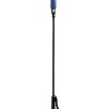 Rouge Leather Riding Crop with Slim Tip - Blue - Image 2