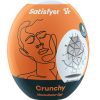 Satisfyer Masturbator Egg Single (Crunchy) - Orange - Image 2