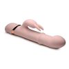 Inmi Sliding Ring Silicone Rabbit Vibrator - Pink