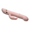 Inmi Sliding Ring Silicone Rabbit Vibrator - Pink - Image 3
