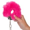 Ultra Fluffy Furry Cuffs - Pink - Image 4