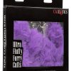 Ultra Fluffy Furry Cuffs - Purple - Image 2
