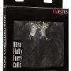 Ultra Fluffy Furry Cuffs - Black - Image 2