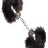 Ultra Fluffy Furry Cuffs - Black - Image 3