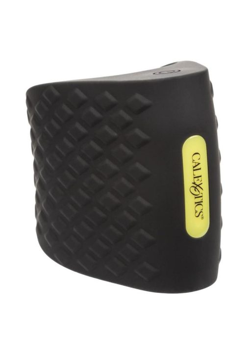 Boundless Grip Rechargeable Silicone Stroker - Black - Image 3