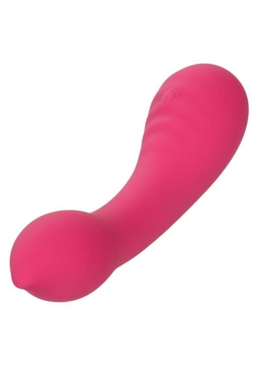 Liquid Silicone Pixies Teaser Rechargeable Vibrator - Pink - Image 3