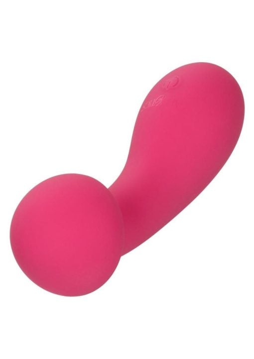 Liquid Silicone Pixies Exciter Rechargeable Vibrator - Pink - Image 3