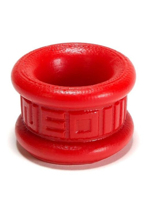 Neo Short Silicone Ballstretcher - Small - Red - Image 3