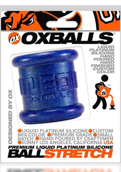 Neo Tall Silicone Ballstretcher - Large - Blueballs - Image 2