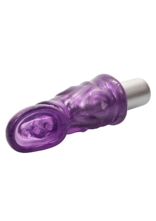 PUSSY PLEASER CLIT CLIMAXER EITH REMOVABLE BULLET PURPLE - Image 3