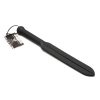 Master Series Stung Silicone Tawse Whip - Black - Image 2
