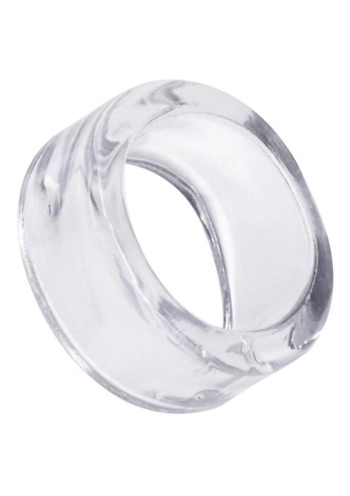 Rock Solid The O Ring Cock Ring - Clear - Image 3