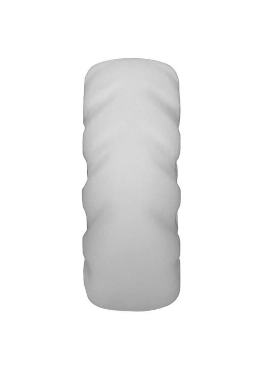 Rock Solid Fat Tire Silicone Cock Ring - White - Image 3