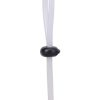 Rock Solid Lasso Double Lock Adjustable Silicone Cock Ring - White - Image 4