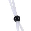 Rock Solid The Lasso Single Lock Adjustable Silicone Cock Ring - White - Image 3