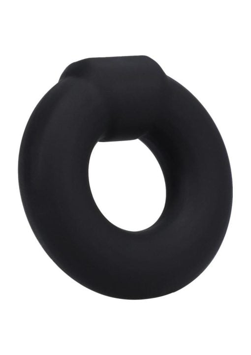 Rock Solid The Mega Ring Silicone Cock Ring - Black - Image 3