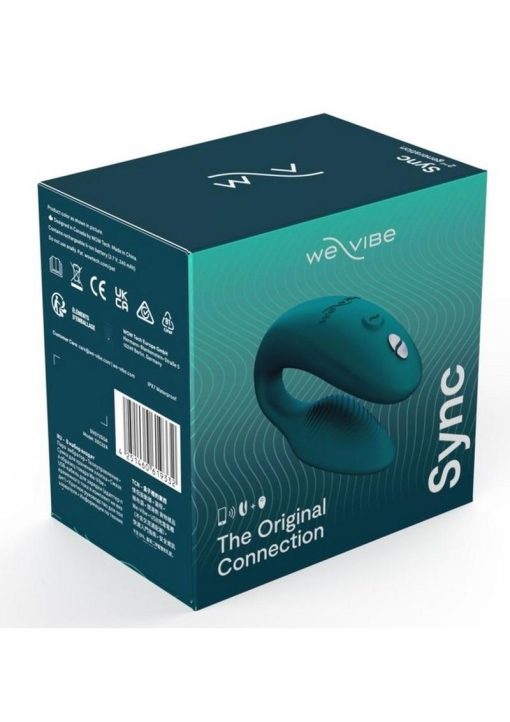 We-Vibe Sync Rechargeable Silicone Couples Vibrator with Remote Control - Green Velvet - Image 2
