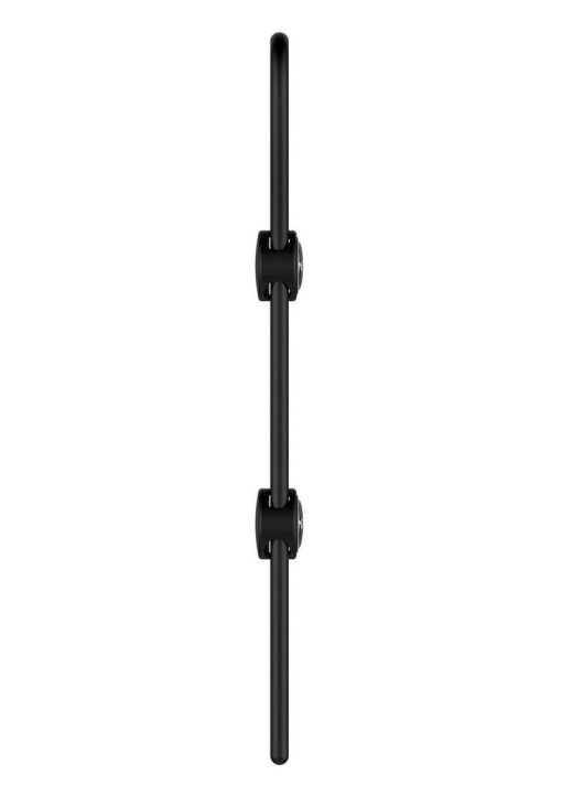 Nexus Forge Double Adjustable Lasso Silicone Cock Ring - Black - Image 3