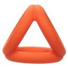 Alpha Liquid Silicone Tri-Ring - Orange - Image 4