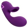 California Dreaming Huntington Beach Heartbreaker Rechargeable Silicone Stimulator - Purple - Image 3