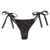 Radiance Side-Tie Panties - Black