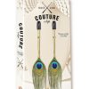 Couture Clip`s Peacock Plume Nipple Clamp - Image 2