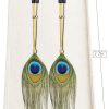 Couture Clip`s Peacock Plume Nipple Clamp