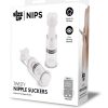Size Up Twisty Nipple Suckers - Small - Clear/Black