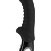 Tiger Silicone Vibrator - Black - Image 3