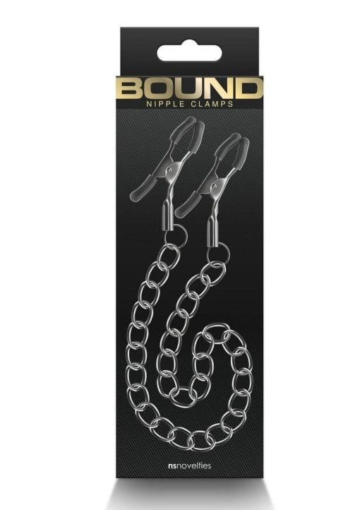 Bound Nipple Clamps DC2 - Gunmetal Gray