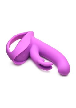 Inmi Come Hither Rocker Rechargeable Silicone Vibrator - Purple