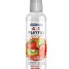 Swiss Navy 4 In 1 Flavored Lubricant 4oz - Strawberry/Kiwi Pleasure