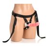 Bedroom Bliss Velvet Kiss Strap-On Harness - Black - Image 3