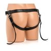 Bedroom Bliss Velvet Kiss Strap-On Harness - Black - Image 4