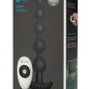 B-Vibe Cinco Rechargeable Silicone Anal Beads - Black - Image 2